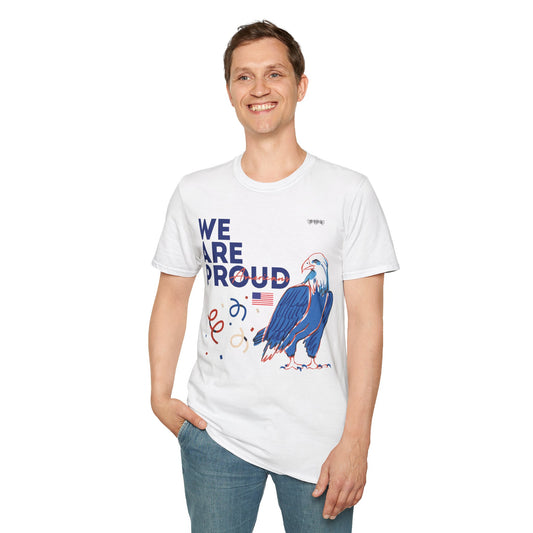 UNISEX WE ARE PROUD AMERICAN T-SHIRT
